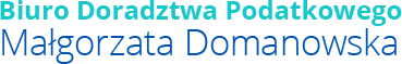 Logo firmy Biuro Doradztwa Podatkowego Małgorzata Domanowska